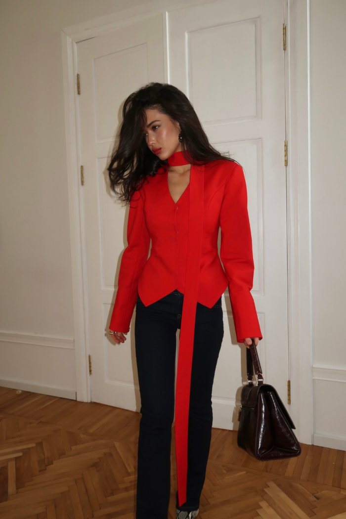 Жакет Classic / love red
