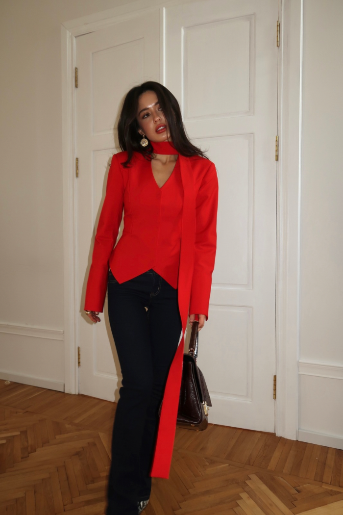 Жакет Classic / love red